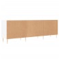 vidaXL Mueble para TV madera de ingeniería blanco 150x30x50 cm