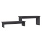 vidaXL Mueble para TV madera contrachapada gris 180x30x43 cm