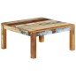 vidaXL Mesa de centro de madera maciza reciclada 80x80x40 cm vidaXL Mesa de centro de madera maciza reciclada 80x80x40 cm