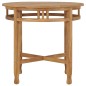 vidaXL Conjunto de comedor de jardín 3 piezas madera maciza de teca vidaXL Conjunto de comedor de jardín 3 piezas madera maciza de teca