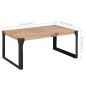vidaXL Mesa de centro de madera maciza reciclada 100x60x45 cm vidaXL Mesa de centro de madera maciza reciclada 100x60x45 cm