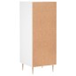 vidaXL Aparador madera de ingeniería blanco 34,5x34x90 cm vidaXL Aparador madera de ingeniería blanco 34,5x34x90 cm