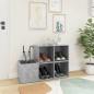 vidaXL Zapatero de recibidor contrachapado gris hormigón 105x35,5x70cm vidaXL Zapatero de recibidor contrachapado gris hormigón 105x35,5x70cm