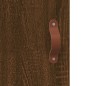vidaXL Aparador alto madera contrachapada roble marrón 34,5x34x180 cm vidaXL Aparador alto madera contrachapada roble marrón 34,5x34x180 cm