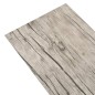 vidaXL Lamas de suelo no autoadhesivas PVC roble lavado 5,26 m² 2 mm