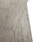 vidaXL Lamas de suelo no autoadhesivas PVC roble lavado 5,26 m² 2 mm