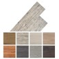 vidaXL Lamas de suelo no autoadhesivas PVC roble lavado 5,26 m² 2 mm