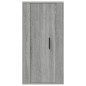 vidaXL Mueble para TV de pared gris Sonoma 40x34,5x80 cm