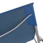 vidaXL Sillas de playa plegables 2 unidades acero y tela oxford azul vidaXL Sillas de playa plegables 2 unidades acero y tela oxford azul