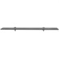 vidaXL Estantes flotantes 2 unidades vidrio 8 mm 80x10 cm vidaXL Estantes flotantes 2 unidades vidrio 8 mm 80x10 cm