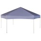 vidaXL Carpa desplegable hexagonal 6 paredes blanco crema 3,6x3,1m vidaXL Carpa desplegable hexagonal 6 paredes blanco crema 3,6x3,1m
