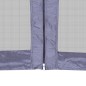 vidaXL Carpa desplegable hexagonal 6 paredes blanco crema 3,6x3,1m vidaXL Carpa desplegable hexagonal 6 paredes blanco crema 3,6x3,1m