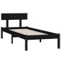 vidaXL Estructura de cama madera maciza de pino individual 90x190 cm vidaXL Estructura de cama madera maciza de pino individual 90x190 cm