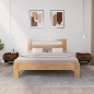 vidaXL Mesitas de noche 2 uds contrachapada roble ahumado 50x46x50 cm vidaXL Mesitas de noche 2 uds contrachapada roble ahumado 50x46x50 cm