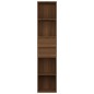 vidaXL Estantería de madera contrachapada roble marrón 36x30x171 cm