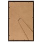 vidaXL Marcos de foto collage de mesa 3 uds negro MDF 13x18 cm