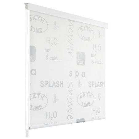 vidaXL Persiana enrollable de ducha Splash 160x240 cm