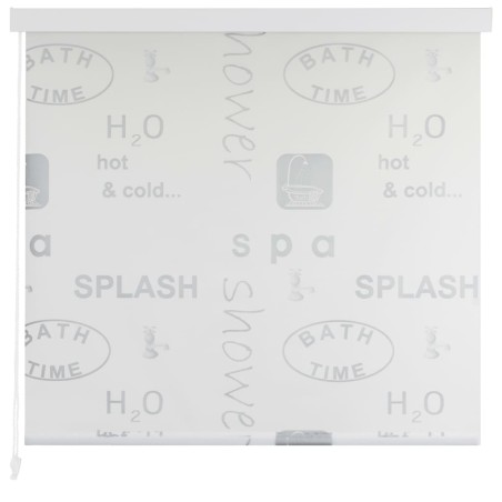 vidaXL Persiana enrollable de ducha Splash 160x240 cm