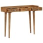 vidaXL Mesa consola de madera maciza de mango 102x30x79 cm vidaXL Mesa consola de madera maciza de mango 102x30x79 cm