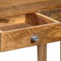 vidaXL Mesa consola de madera maciza de mango 102x30x79 cm vidaXL Mesa consola de madera maciza de mango 102x30x79 cm