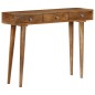 vidaXL Mesa consola de madera maciza de mango 102x30x79 cm vidaXL Mesa consola de madera maciza de mango 102x30x79 cm