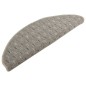 vidaXL Alfombras de peldaños de escalera 15 uds gris 65x21x4 cm vidaXL Alfombras de peldaños de escalera 15 uds gris 65x21x4 cm