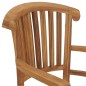 vidaXL Silla de jardín 2 unidades madera maciza de teca vidaXL Silla de jardín 2 unidades madera maciza de teca
