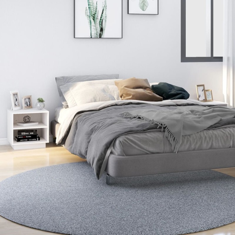vidaXL Mesitas de noche 2 uds madera maciza de pino blanco 40x34x40 cm vidaXL Mesitas de noche 2 uds madera maciza de pino blanco 40x34x40 cm