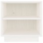 vidaXL Mesitas de noche 2 uds madera maciza de pino blanco 40x34x40 cm vidaXL Mesitas de noche 2 uds madera maciza de pino blanco 40x34x40 cm