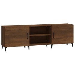 vidaXL Mueble de TV madera de ingeniería roble marrón 150x30x50 cm