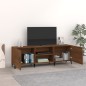 vidaXL Mueble de TV madera de ingeniería roble marrón 150x30x50 cm vidaXL Mueble de TV madera de ingeniería roble marrón 150x30x50 cm