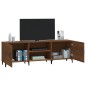 vidaXL Mueble de TV madera de ingeniería roble marrón 150x30x50 cm vidaXL Mueble de TV madera de ingeniería roble marrón 150x30x50 cm