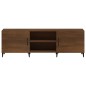 vidaXL Mueble de TV madera de ingeniería roble marrón 150x30x50 cm vidaXL Mueble de TV madera de ingeniería roble marrón 150x30x50 cm