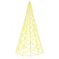 vidaXL Árbol de Navidad en asta de bandera 500 LED blanco cálido 300cm vidaXL Árbol de Navidad en asta de bandera 500 LED blanco cálido 300cm