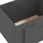 vidaXL Jardinera de madera maciza de pino gris 62x50x57 cm vidaXL Jardinera de madera maciza de pino gris 62x50x57 cm