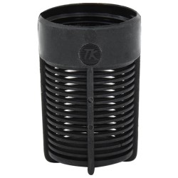 vidaXL Manguera de succión con conectores de PVC PVC negro 26 mm 4 m