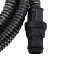 vidaXL Manguera de succión con conectores de PVC PVC negro 26 mm 4 m vidaXL Manguera de succión con conectores de PVC PVC negro 26 mm 4 m