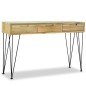 vidaXL Mesa consola 120x35x76 cm madera de teca maciza vidaXL Mesa consola 120x35x76 cm madera de teca maciza