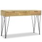 vidaXL Mesa consola 120x35x76 cm madera de teca maciza vidaXL Mesa consola 120x35x76 cm madera de teca maciza