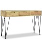 vidaXL Mesa consola 120x35x76 cm madera de teca maciza vidaXL Mesa consola 120x35x76 cm madera de teca maciza