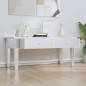 vidaXL Mesa de centro especular madera tecnológica vidrio 106x45x45 cm vidaXL Mesa de centro especular madera tecnológica vidrio 106x45x45 cm