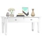 vidaXL Mesa de centro especular madera tecnológica vidrio 106x45x45 cm vidaXL Mesa de centro especular madera tecnológica vidrio 106x45x45 cm