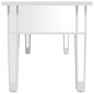 vidaXL Mesa de centro especular madera tecnológica vidrio 106x45x45 cm vidaXL Mesa de centro especular madera tecnológica vidrio 106x45x45 cm