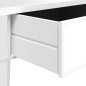 vidaXL Mesa de centro especular madera tecnológica vidrio 106x45x45 cm vidaXL Mesa de centro especular madera tecnológica vidrio 106x45x45 cm