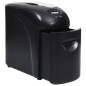 vidaXL Trituradora de papel 10 hojas microcorte negra vidaXL Trituradora de papel 10 hojas microcorte negra
