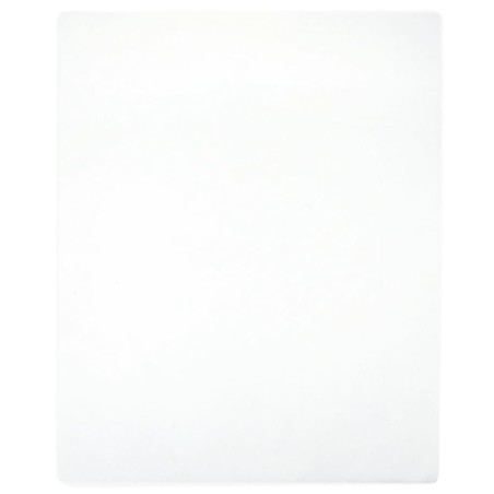 vidaXL Sábana bajera jersey algodón blanco 140x200cm