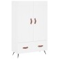 vidaXL Aparador alto madera de ingeniería blanco 69,5x31x115 cm vidaXL Aparador alto madera de ingeniería blanco 69,5x31x115 cm
