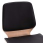 vidaXL Sillas de comedor 4 unidades cuero sintético negro vidaXL Sillas de comedor 4 unidades cuero sintético negro