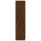 vidaXL Armario madera contrachapada color roble marrón 90x52x200 cm vidaXL Armario madera contrachapada color roble marrón 90x52x200 cm