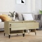 vidaXL Mesas auxiliares 2 uds madera roble Sonoma 50x46x50 cm vidaXL Mesas auxiliares 2 uds madera roble Sonoma 50x46x50 cm